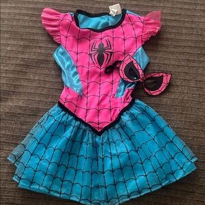 Marvel Pink and Blue Superhero Costume for Kids